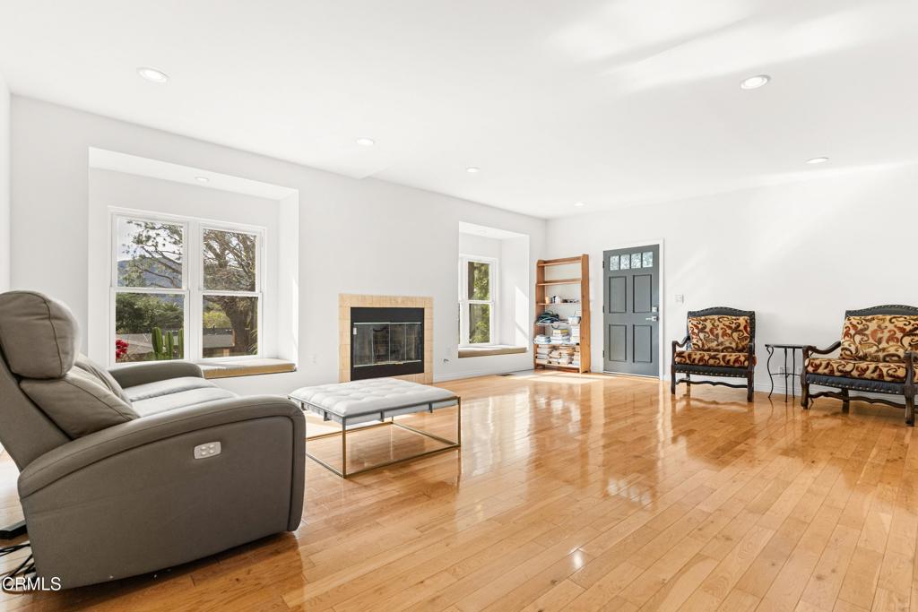 3323 Reta Street La Crescenta, CA 91214 - Photo 9 of 18 a living room with furniture and a fireplace