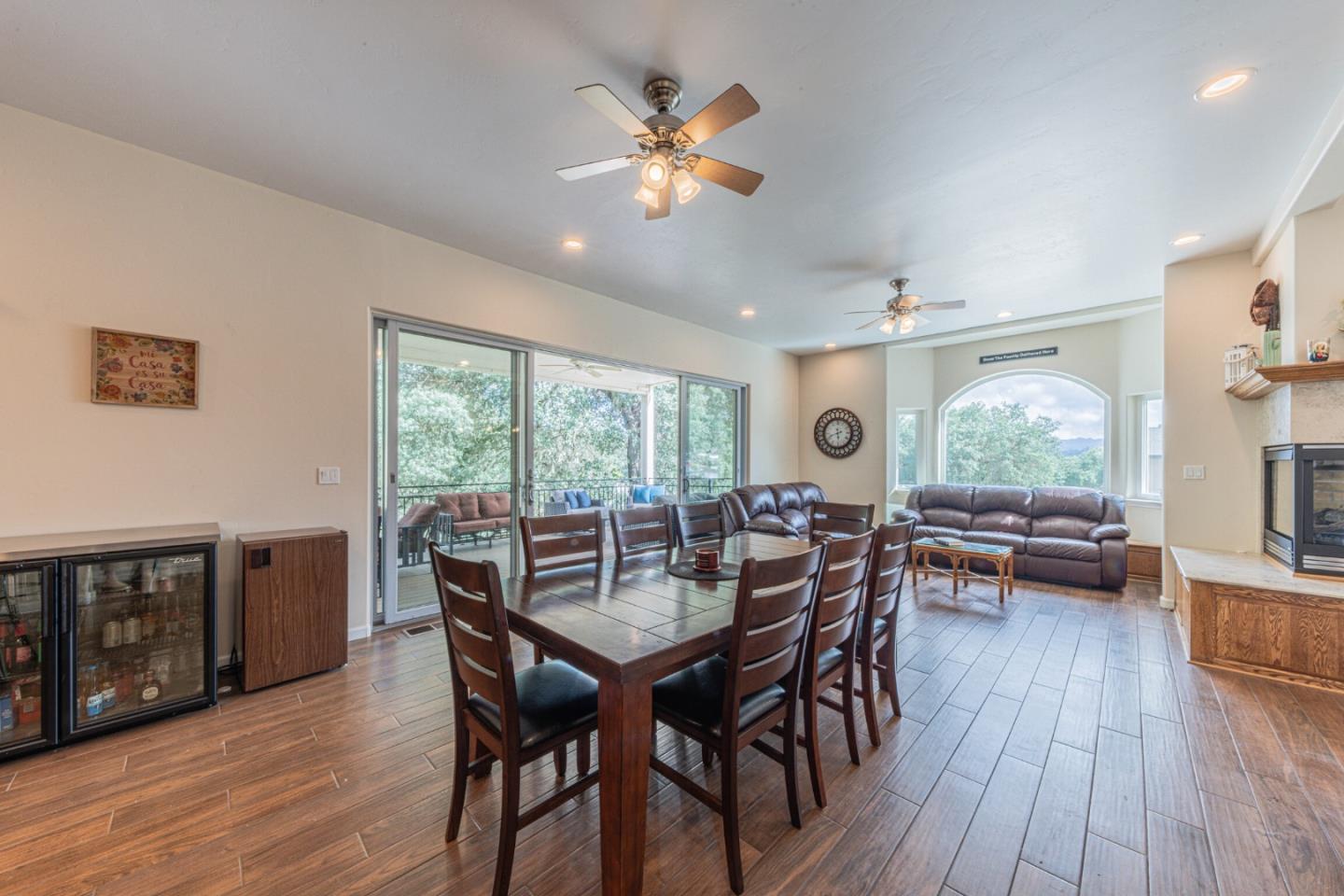 2188 Ridge Rider Road Bradley, CA 93426 - Photo 19 of 47 a view of a dining room with furniture and wooden floor