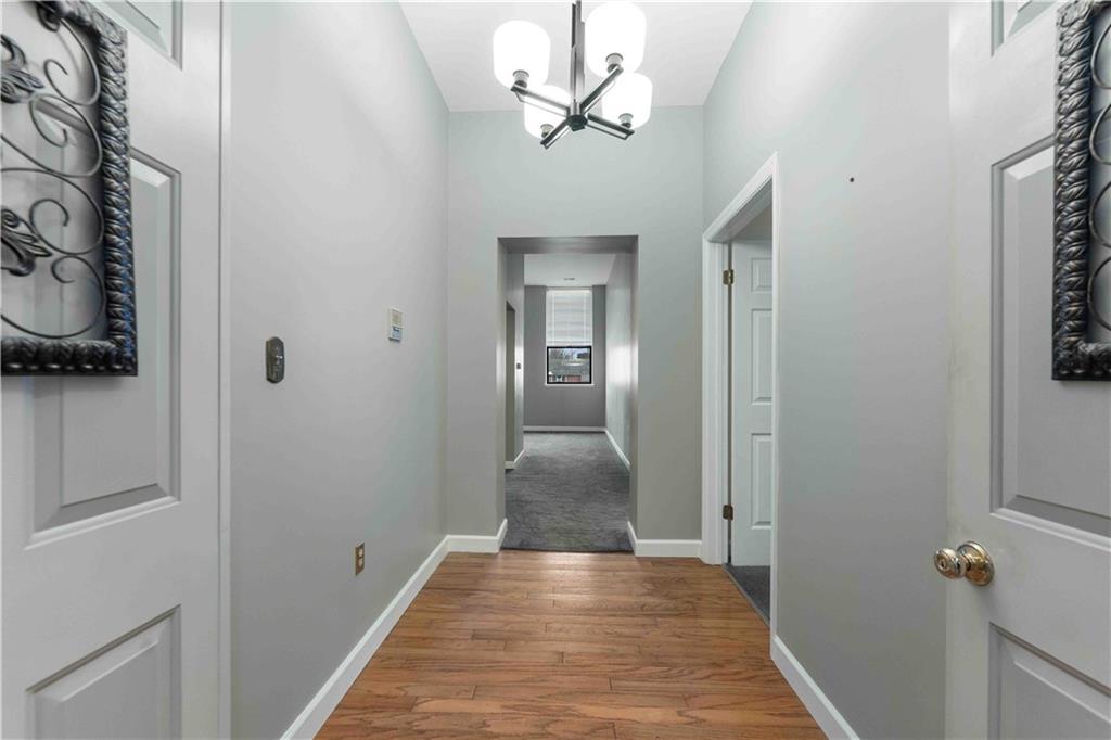 363 4th Street, Unit 6 Beaver, PA 15009 - Photo 5 of 34 Welcome to Unit 6 where fresh paint and cool tones greet you as you enter.