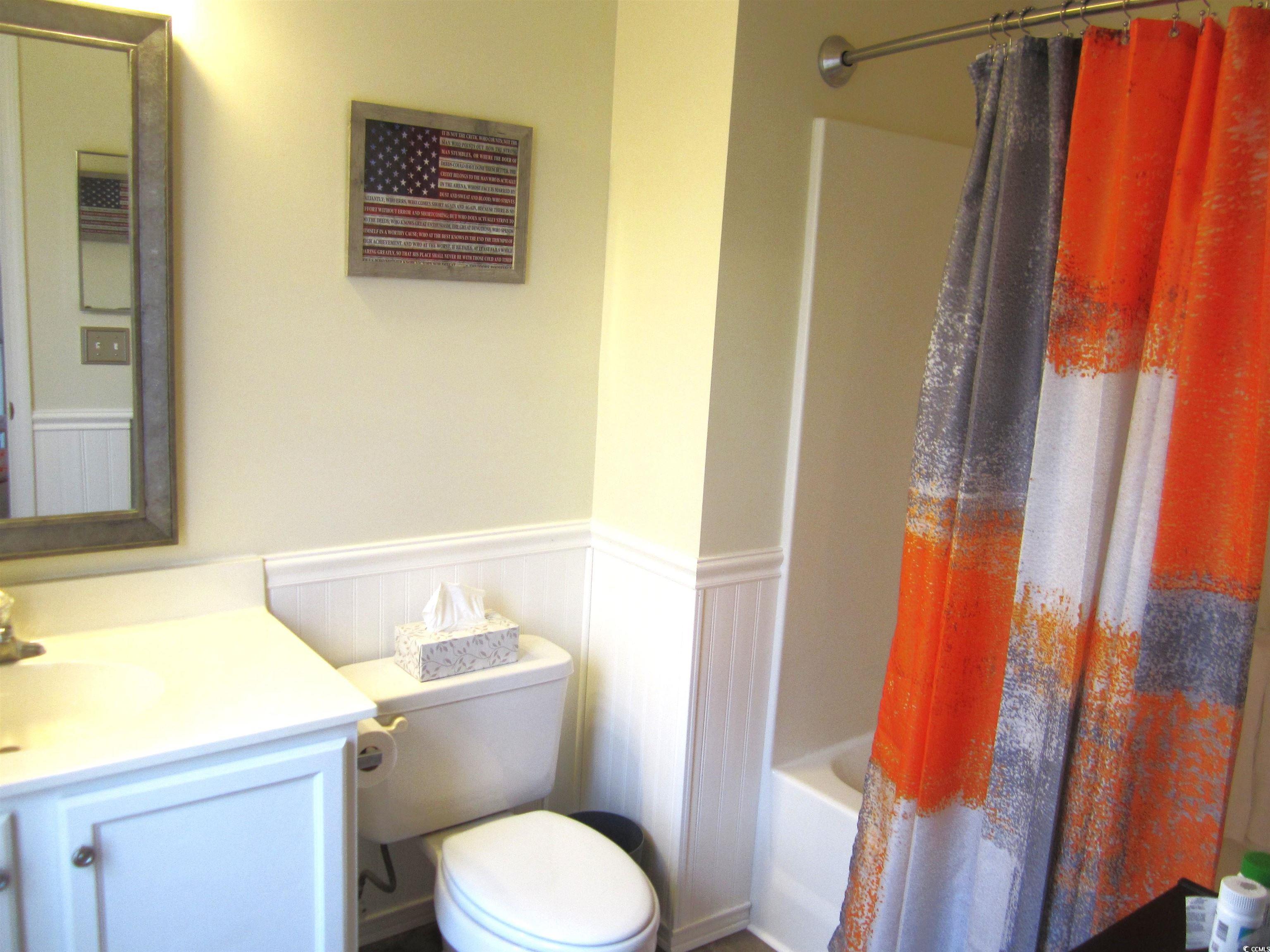 1071 Pinwheel Loop, Unit 1071 Myrtle Beach, SC 29577 - Photo 24 of 39 Full bathroom with vanity, shower / bath combinati