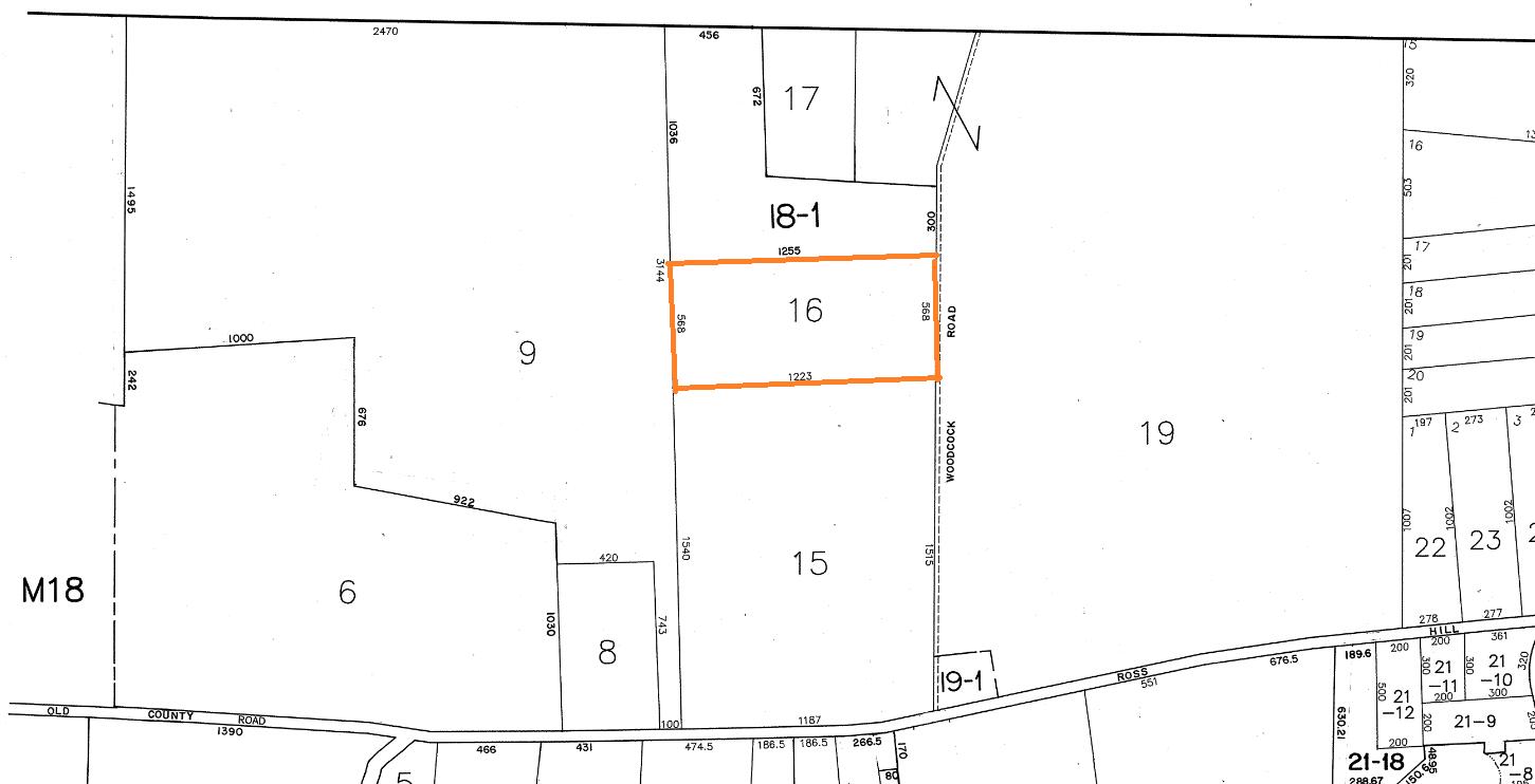 Tbd Tbd Woodcock Road St. Albans, ME 04971 - Photo 9 of 10 tbd woodcock plot map