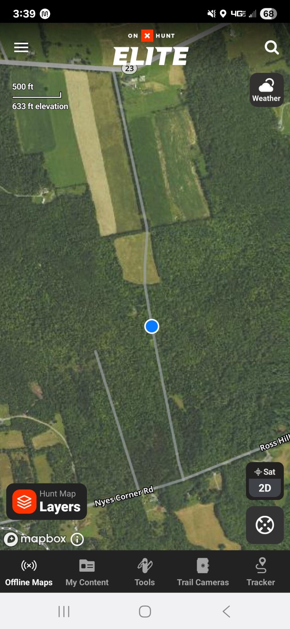 Tbd Tbd Woodcock Road St. Albans, ME 04971 - Photo 10 of 10 Screenshot_20250914_153943_onX Hunt