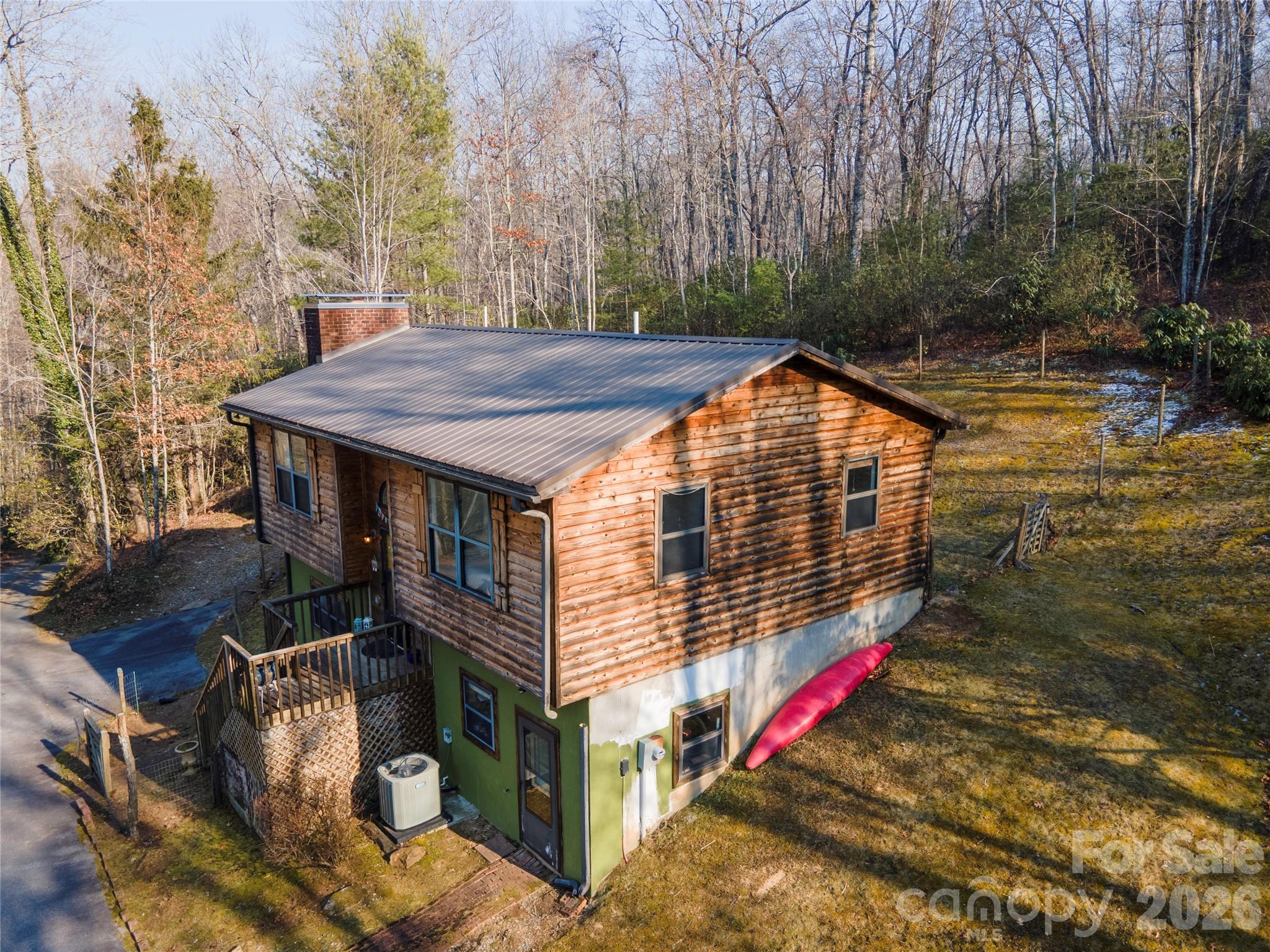 84 Forest Trail Balsam Grove, NC 28708 - Photo 3 of 45 a view of outdoor space and deck