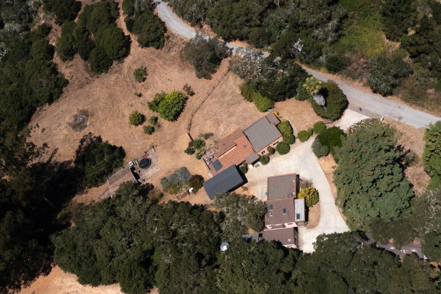 151 Rancho Road Watsonville, CA 95076 - Photo 45 of 56 an aerial view of residential house with outdoor space