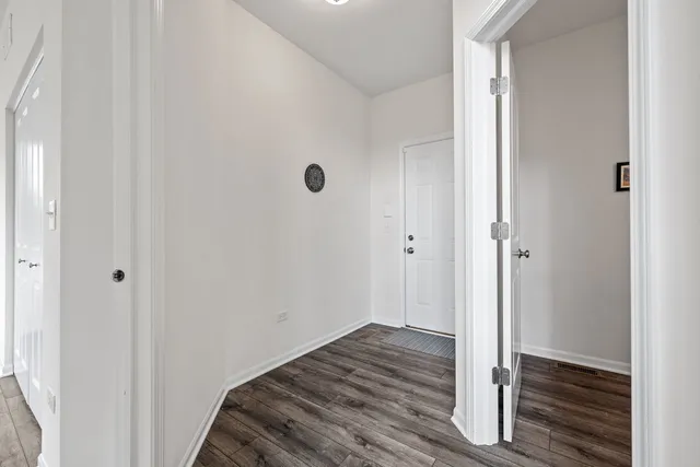 a view of empty room