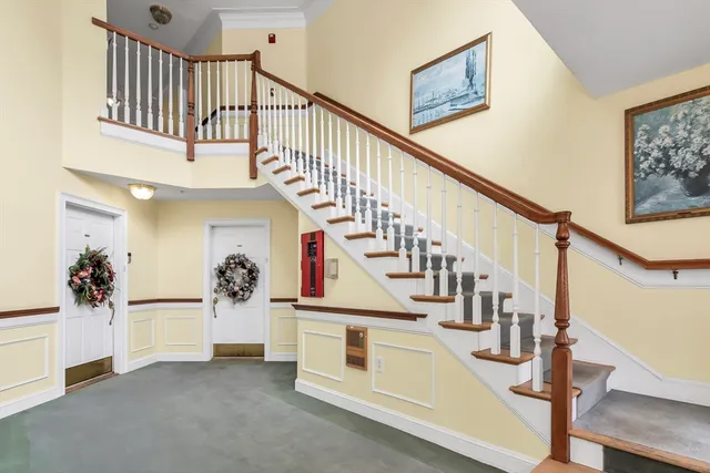 a view of entryway and hall