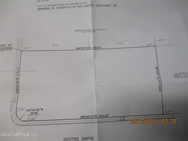 $190,000 | 0 Soutel Drive, Jacksonville, FL 32208