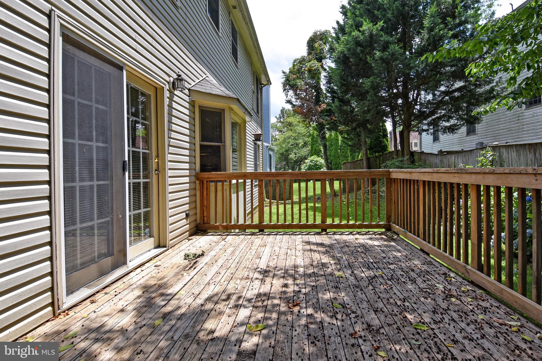 9204 Linton Street Silver Spring, MD 20901 - Photo 33 of 37 Deck off the kitchen/family room