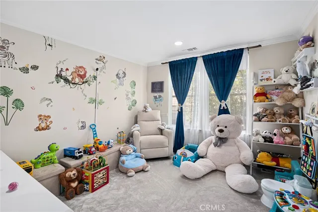 a room with toys and storage