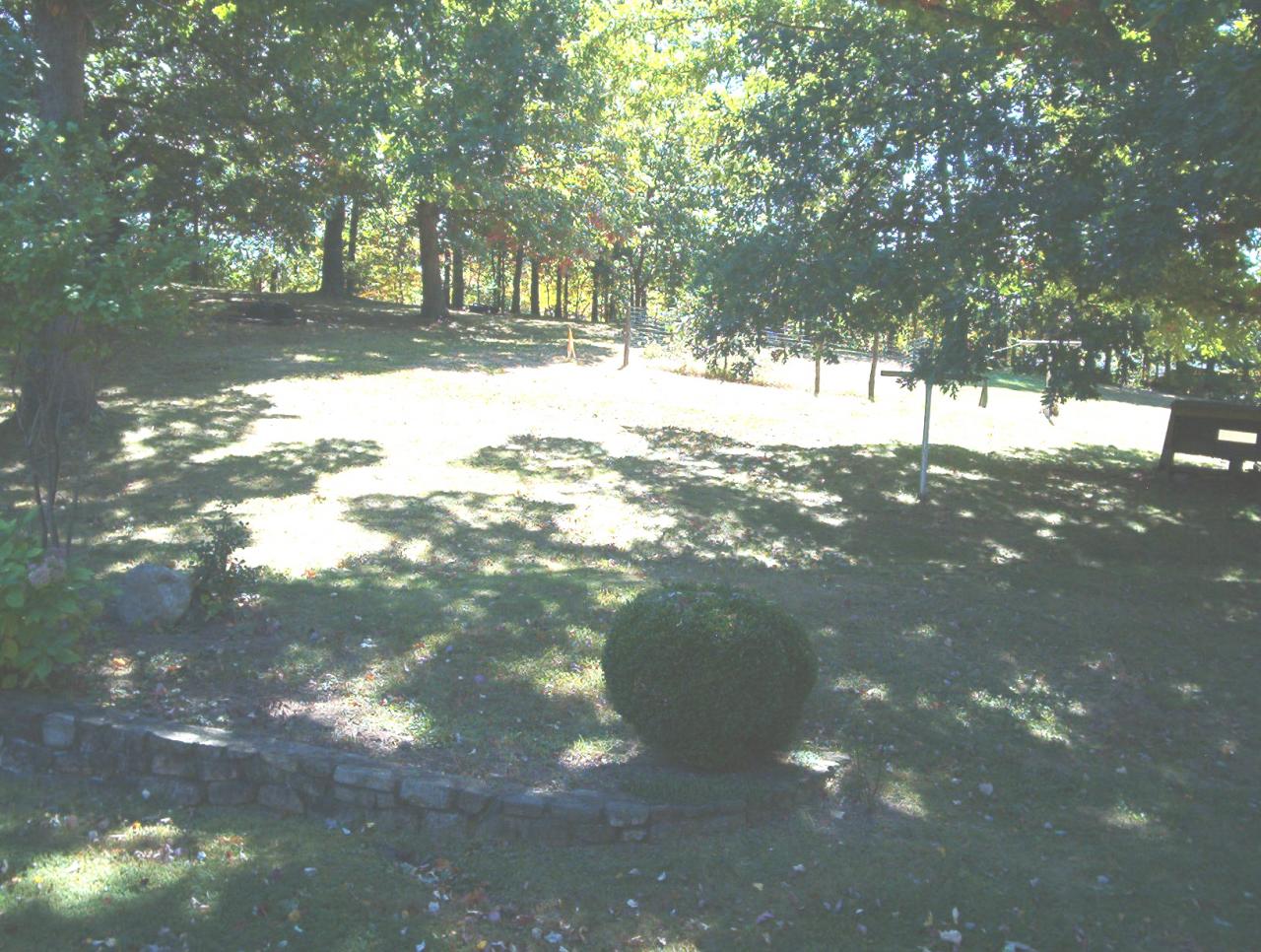1216 North Mill Road Salem, VA 24153 - Photo 5 of 10 Backyard View From Covered Porch