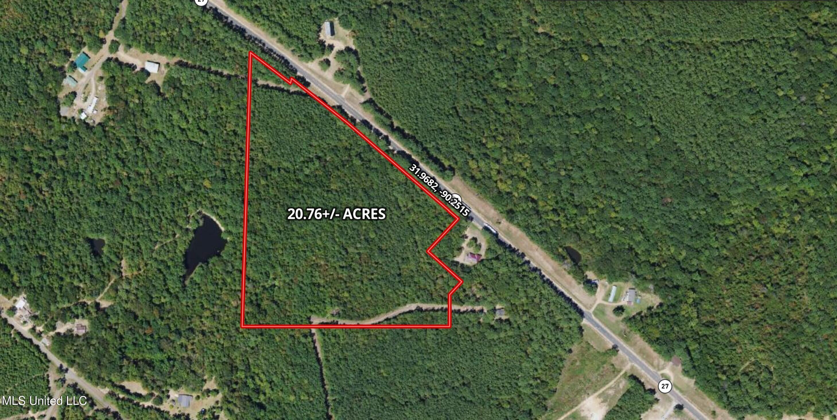 0 Ms-27 Crystal Springs Crystal Springs, MS 39059 - Photo 1 of 11 20.76 aerial