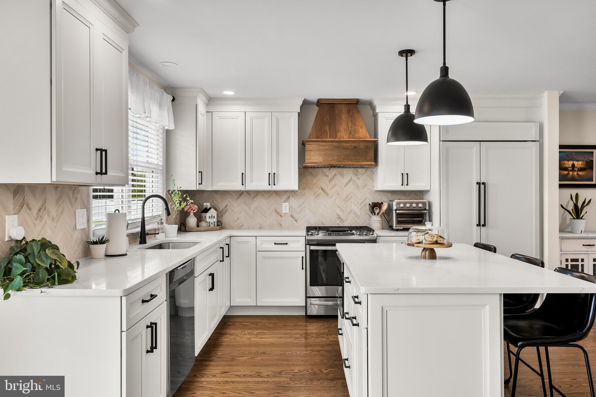 712 Hilltop Road Cinnaminson, NJ 08077 - Photo 12 of 40 Remodeled Kitchen