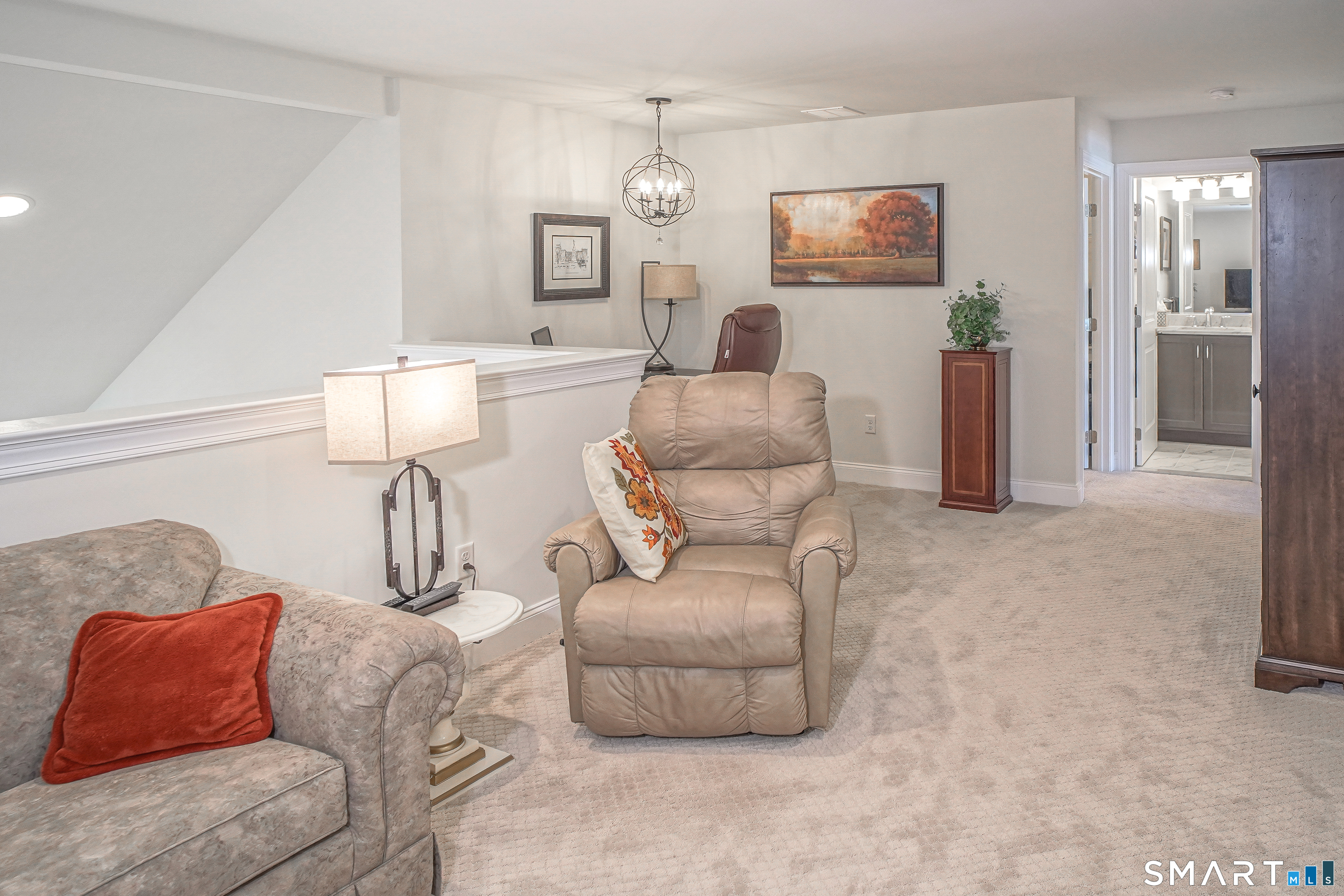 28 Tamarack Court, Unit 28 Prospect, CT 06712 - Photo 25 of 40 Loft family room on the upper level.