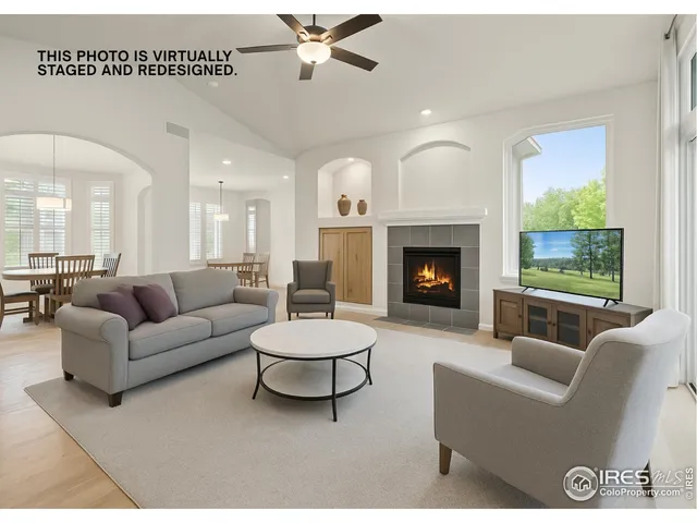 a view of a yard with an outdoor space