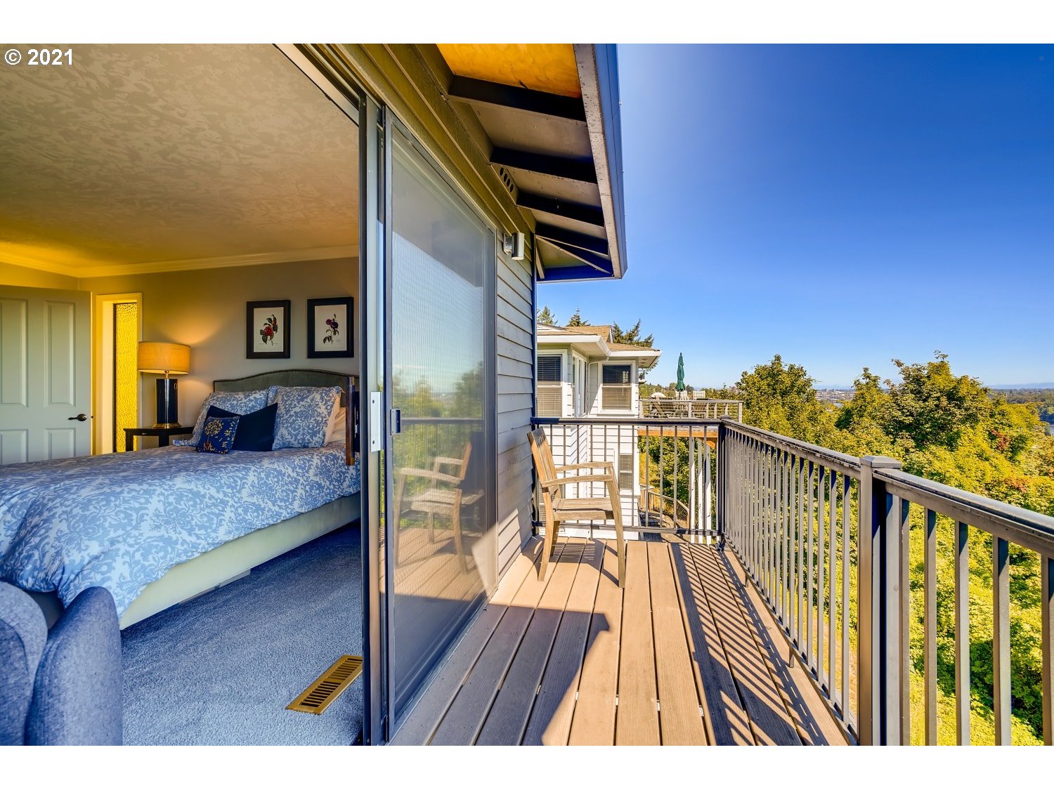 6530 Southwest View Point Terrace Portland, OR 97239 - Photo 19 of 32 a balcony view with a seating space