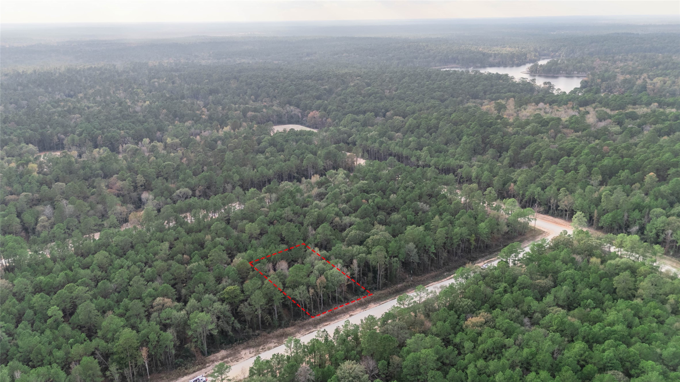 134 Splendid Road New Waverly, TX 77358 - Photo 10 of 17 a view of a city with lush green forest