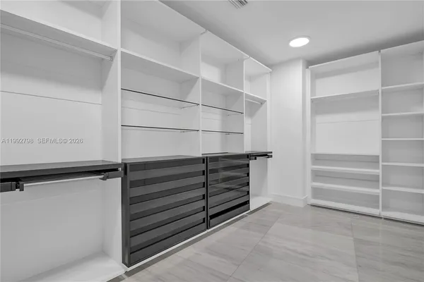 a view of walk in closet
