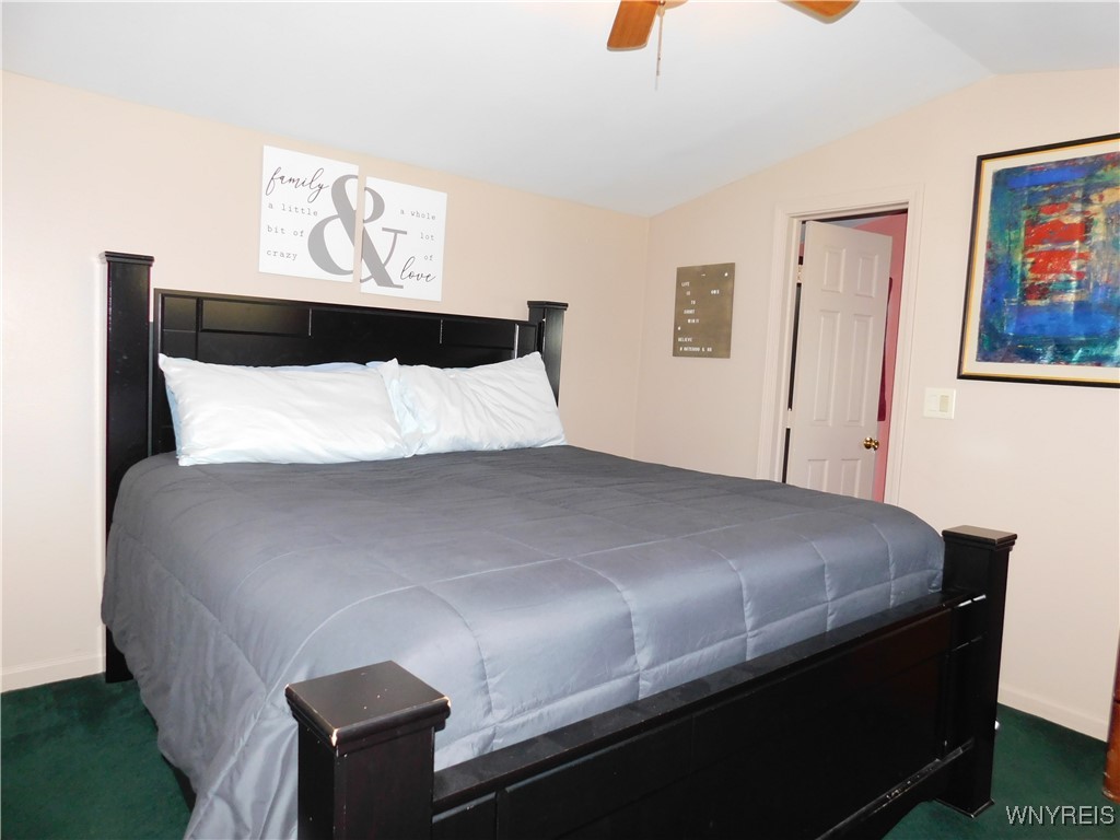 11181 Scotch Road Freedom, NY 14065 - Photo 35 of 41 Mobile home primary bedroom.