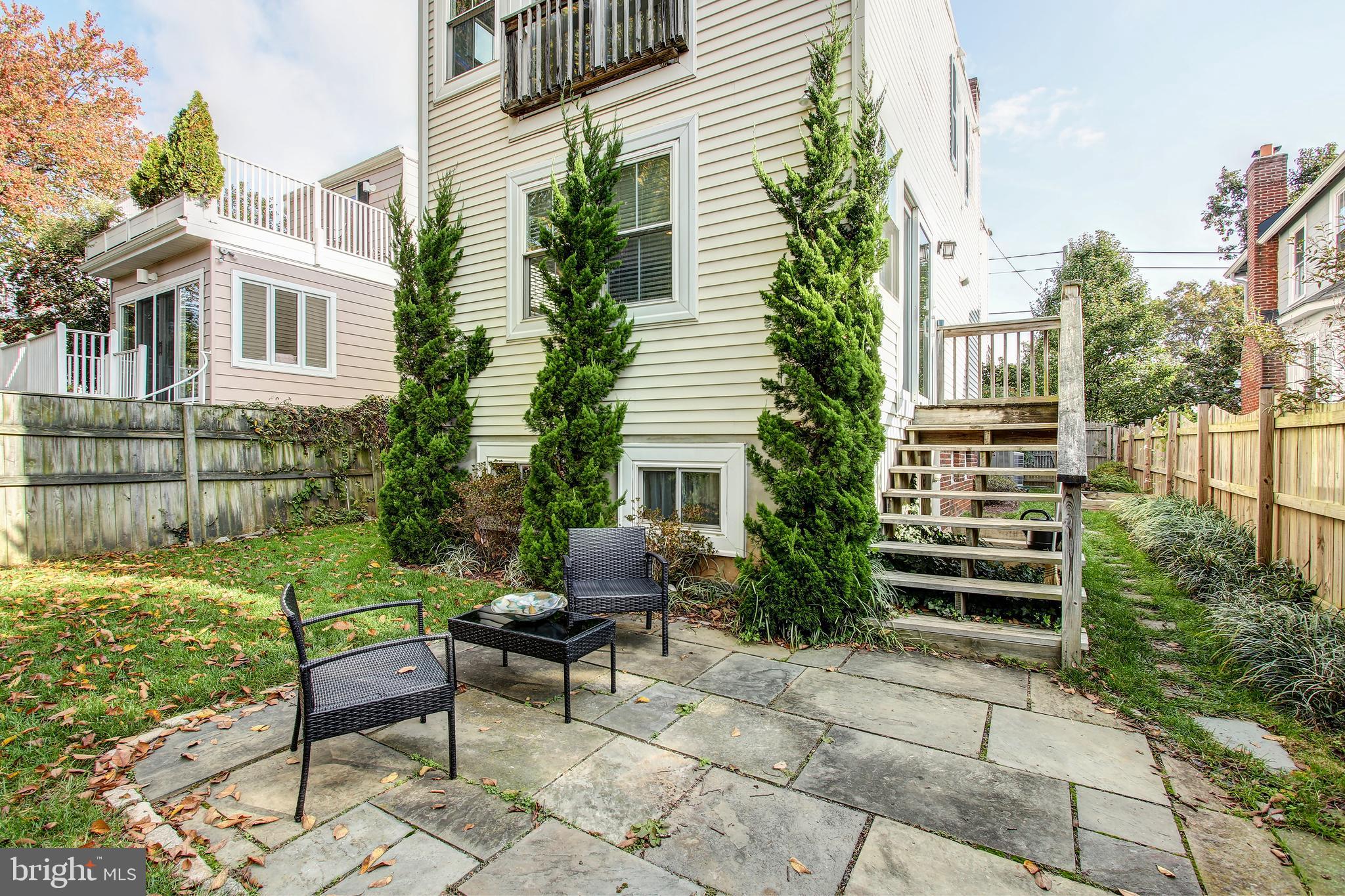 1416 Foxhall Road Northwest Washington, DC 20007 - Photo 42 of 49 Such a Nice Patio