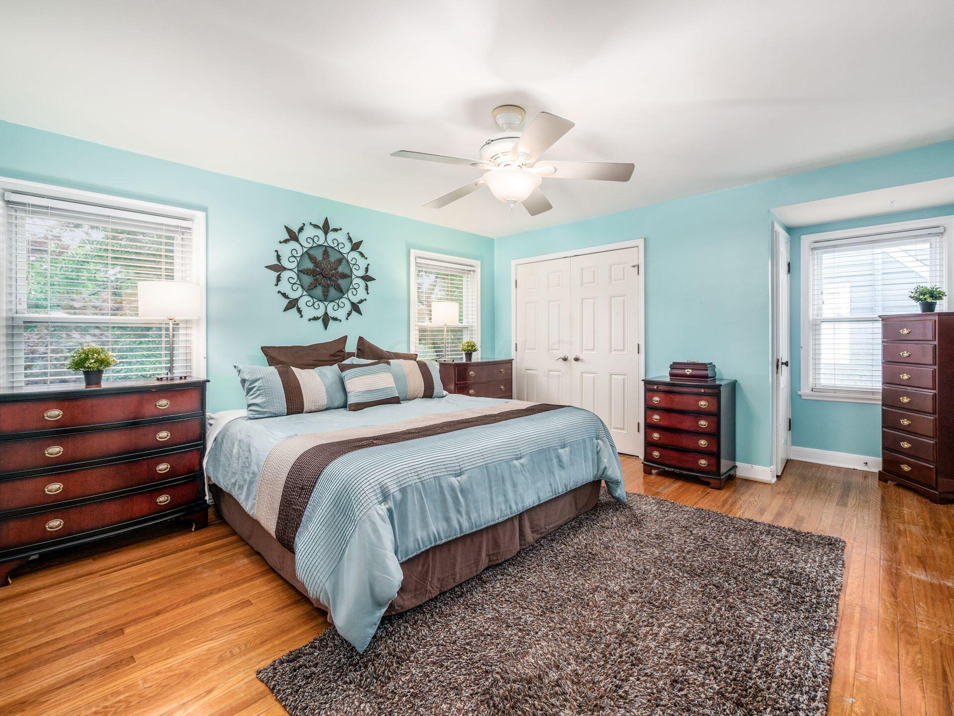 1013 Vernon Road Columbus, OH 43209 - Photo 24 of 53 The large primary bedroom includes multiple windows and upgraded closets
