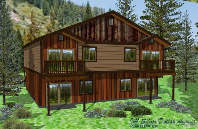 a view of road with trees