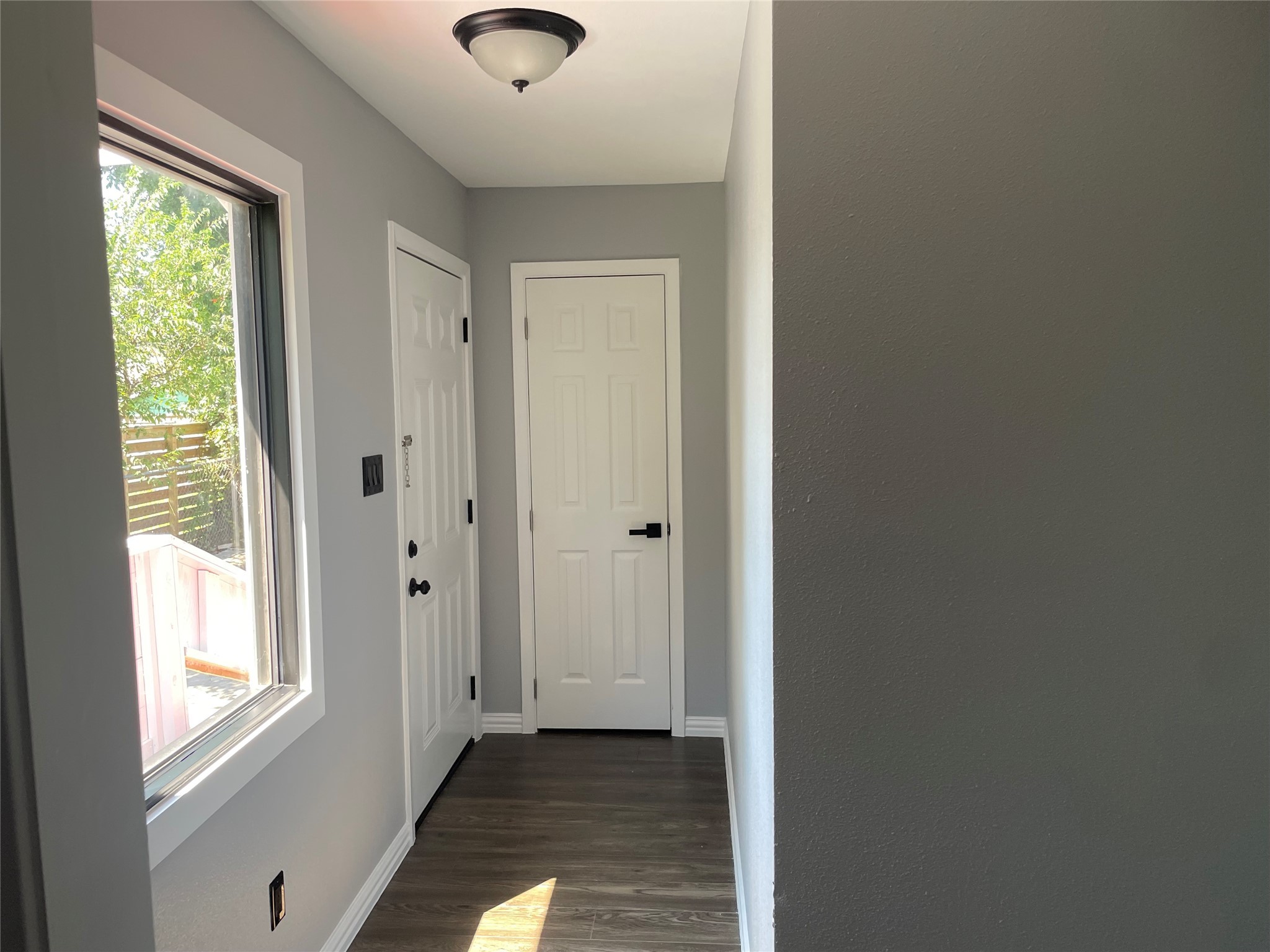 2709 Terry Street Houston, TX 77009 - Photo 21 of 23 a view of an entryway with wooden floor