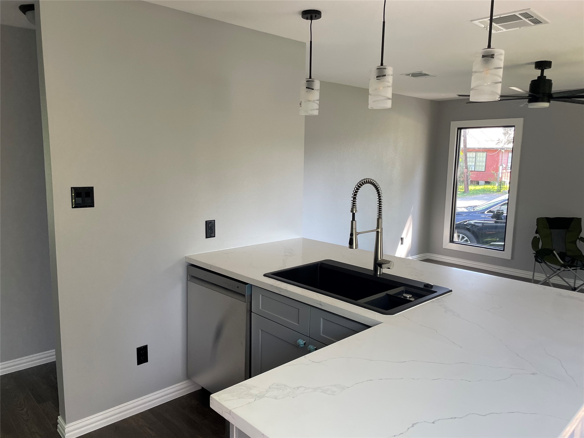 2709 Terry Street Houston, TX 77009 - Photo 9 of 23 a kitchen with a sink and a stove