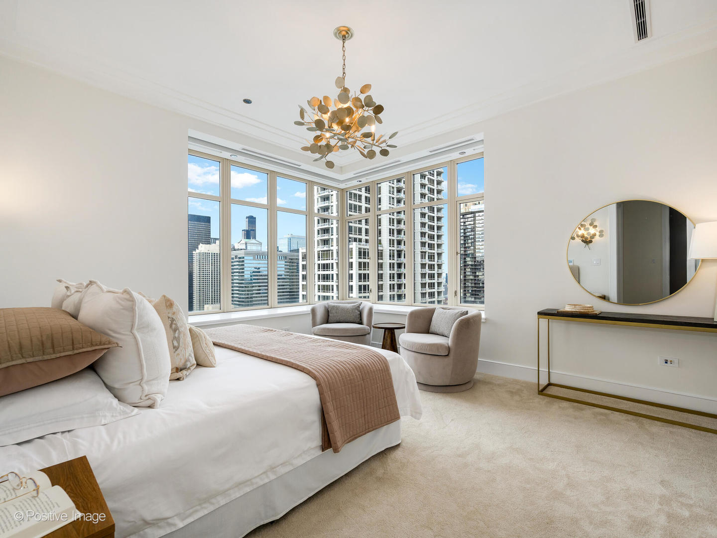 118 East Erie Street, Unit 31G Chicago, IL 60611 - Photo 24 of 54 a bedroom with bed and window