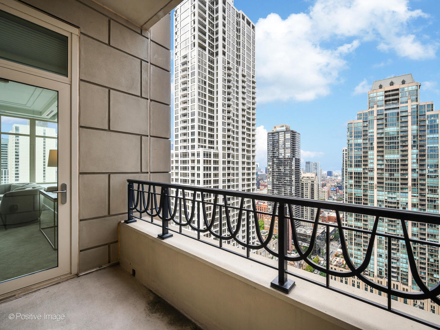 118 East Erie Street, Unit 31G Chicago, IL 60611 - Photo 39 of 54 a view of balcony with city view