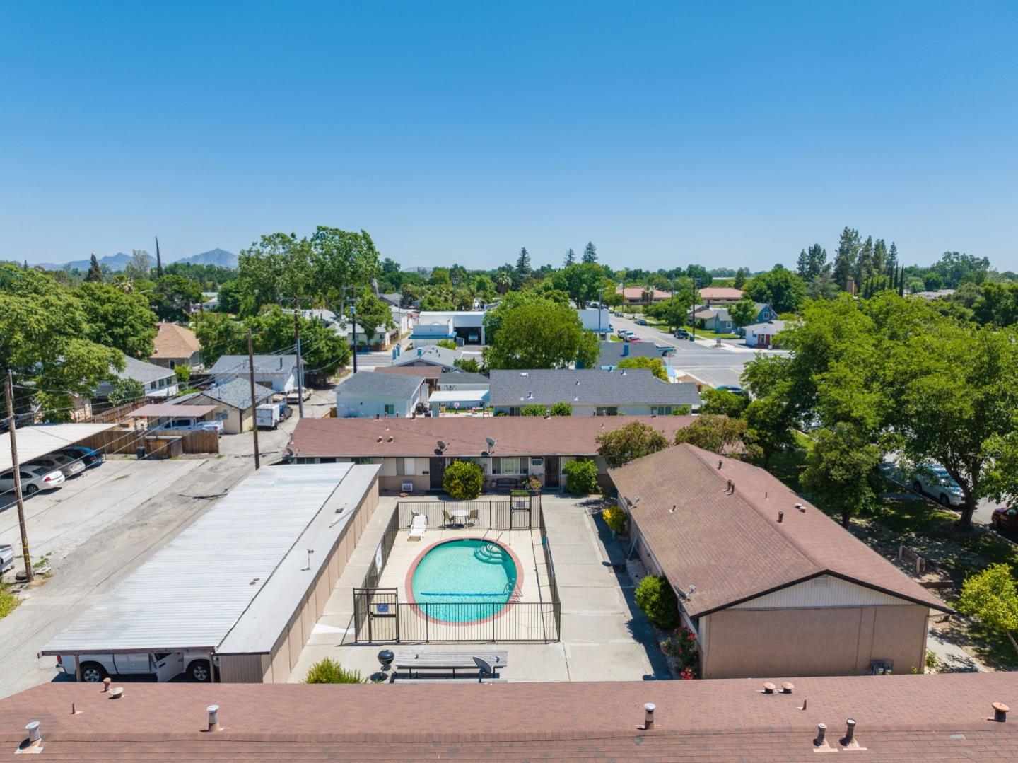 30 Webster Street Colusa, CA 95932 - Photo 15 of 17 an aerial view of a house with yard swimming pool and outdoor seating