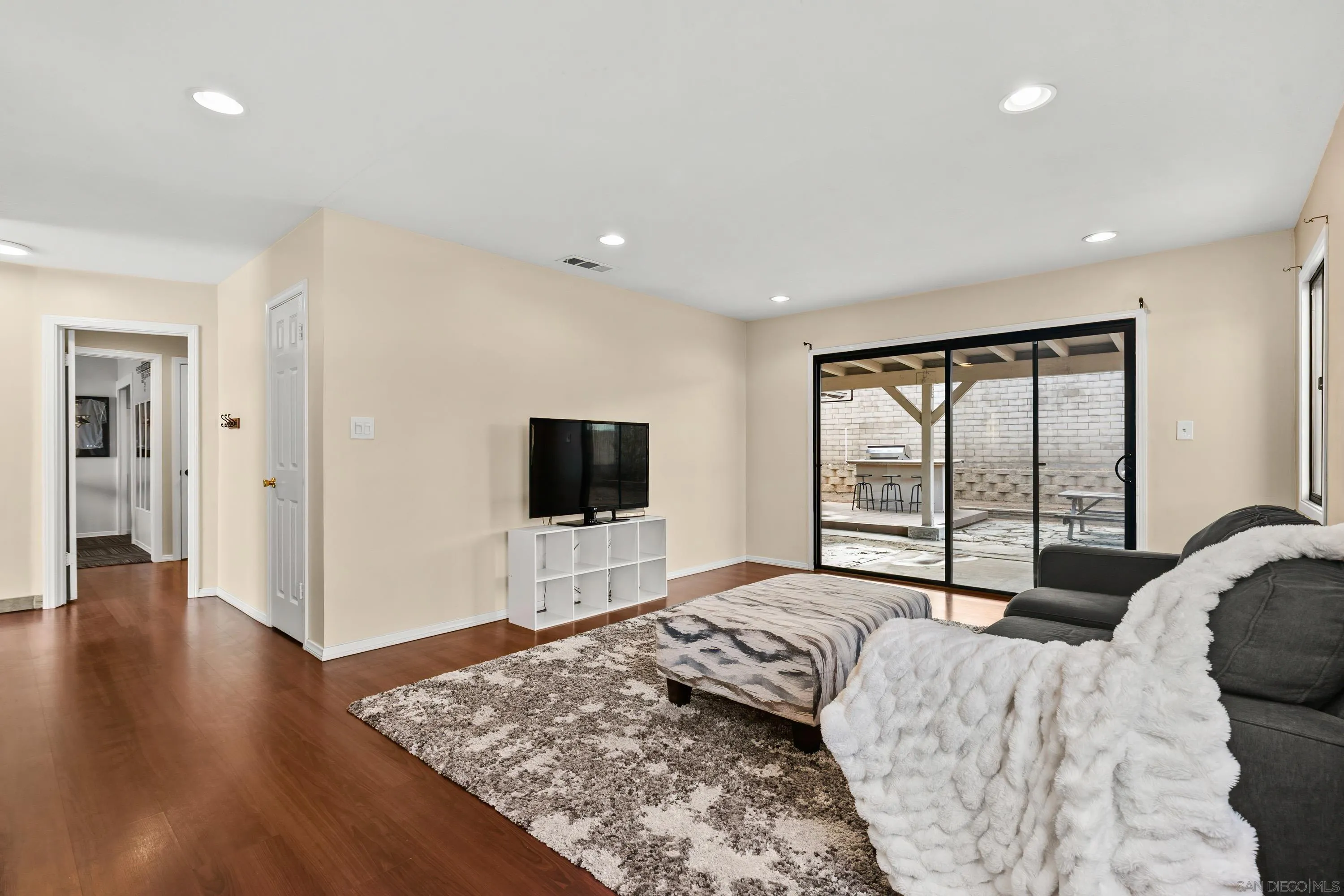 13314 Powers Road Poway, CA 92064 - Photo 12 of 44 a bedroom with a bed and a television