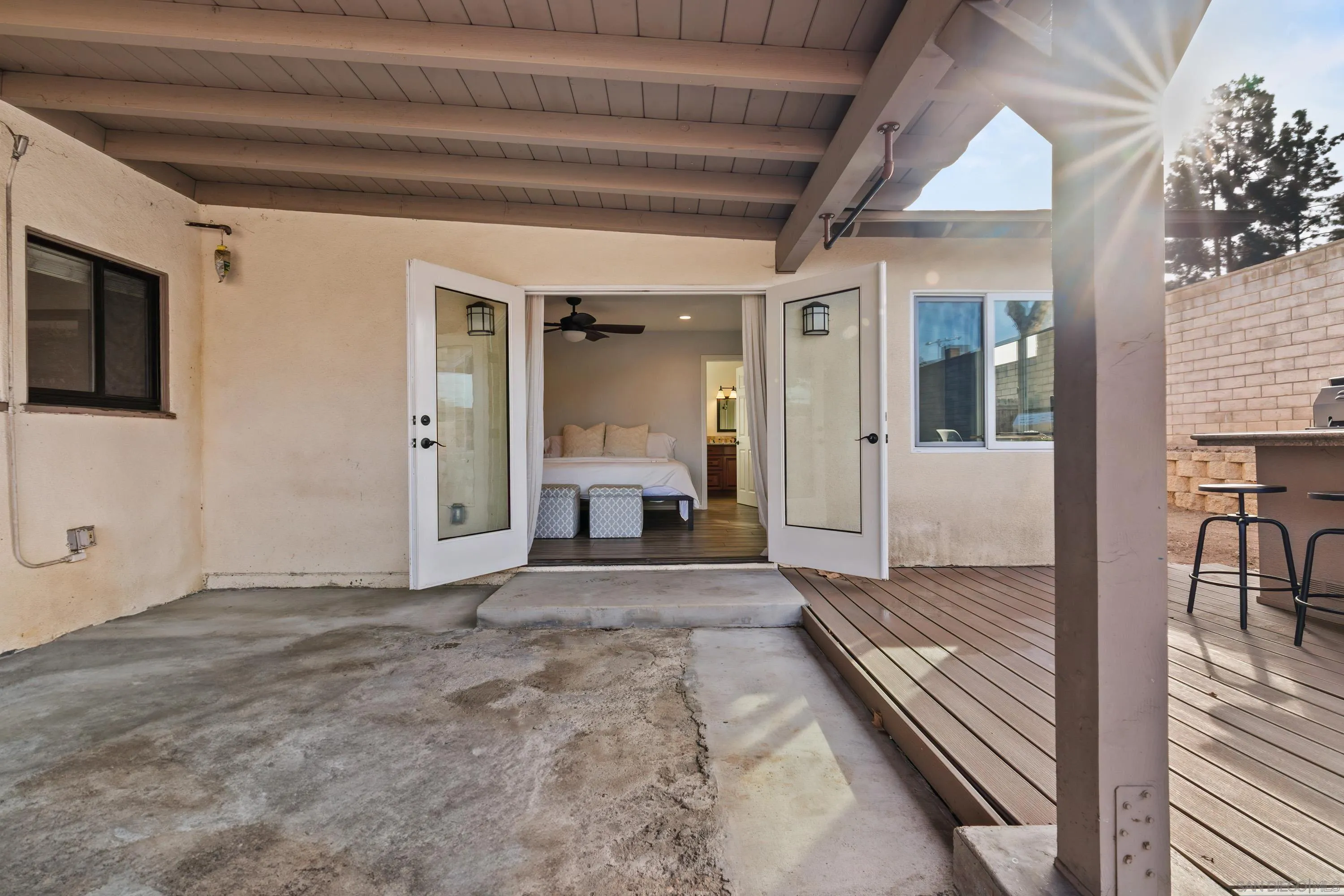 13314 Powers Road Poway, CA 92064 - Photo 21 of 44 a view of a room with wooden floor and furniture