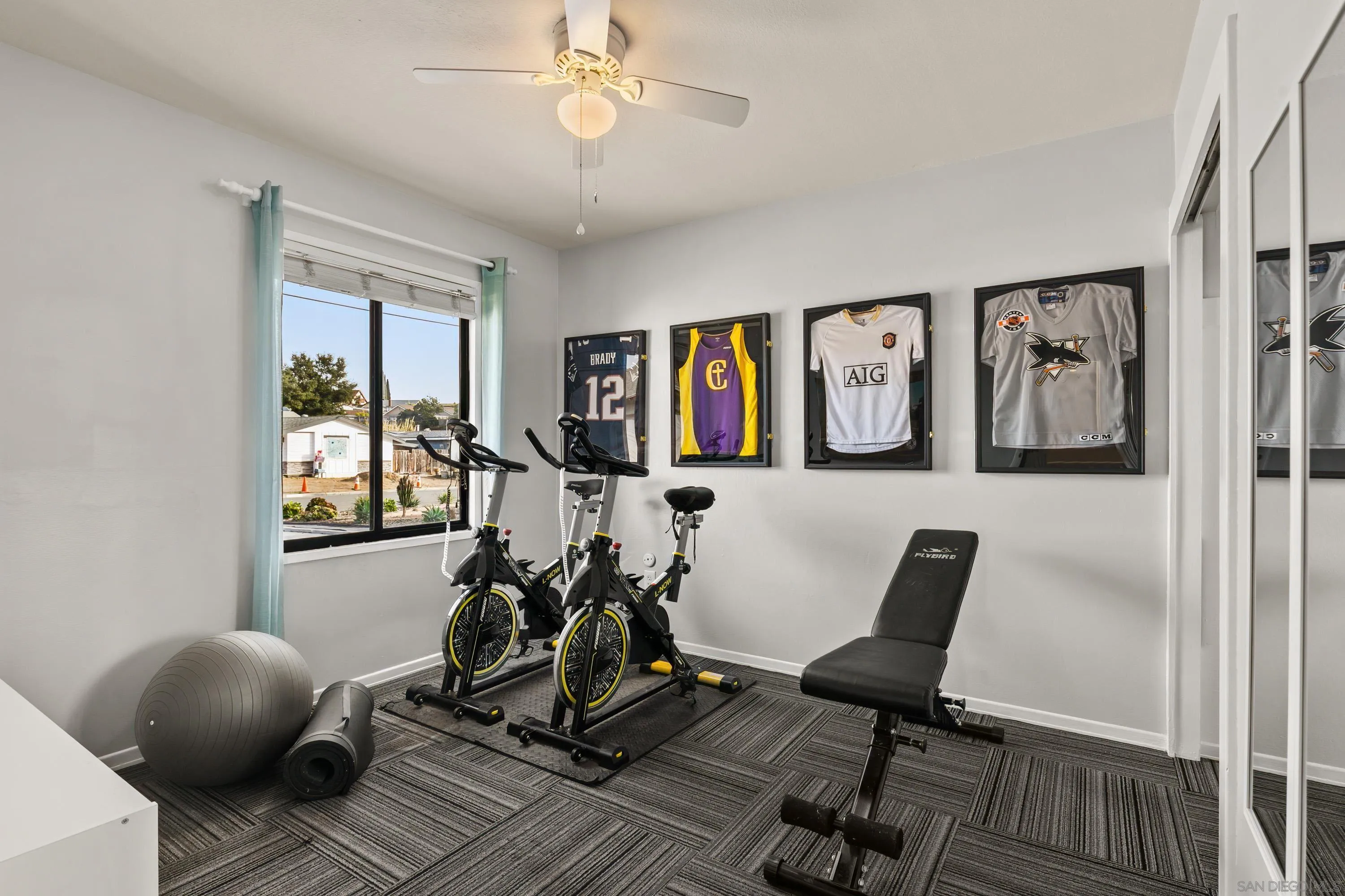 13314 Powers Road Poway, CA 92064 - Photo 26 of 44 a view of a workspace with furniture and a window