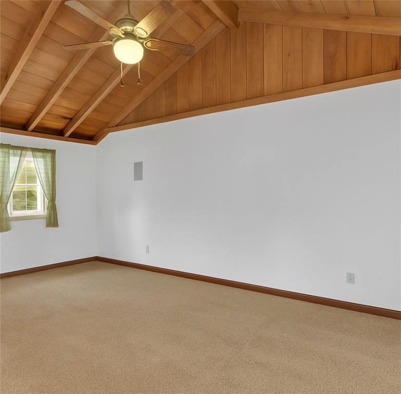 1414 Darlington Road Ligonier, PA 15658 - Photo 4 of 35 High vaulted wood beam ceilings!