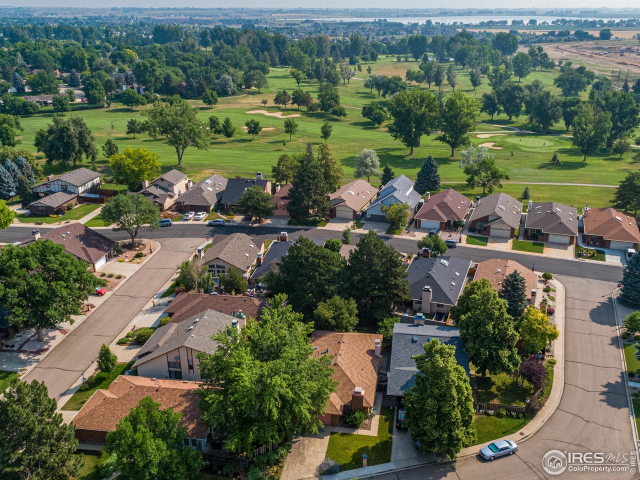 314 Eagle Court Longmont, CO 80504 - Photo 5 of 40 an aerial view of a houses with outdoor space and street view