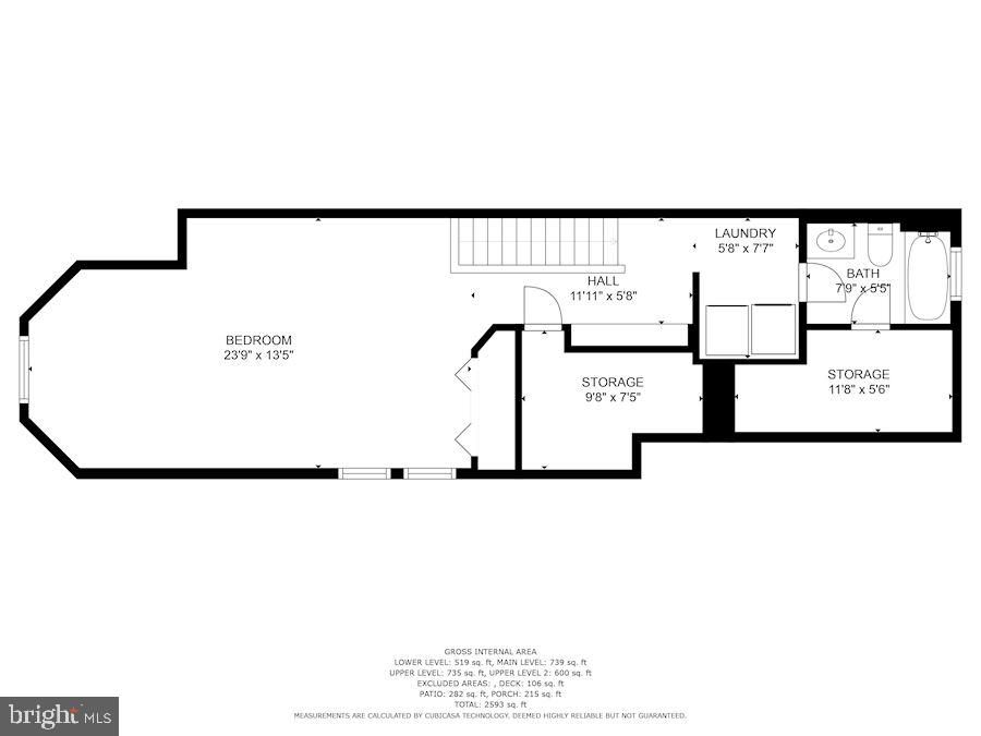 215 T Street Northeast Washington, DC 20002 - Photo 28 of 31 And Top Floor with Extra Storage to Boot!