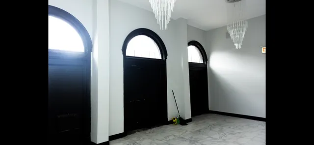 a view of an entryway door