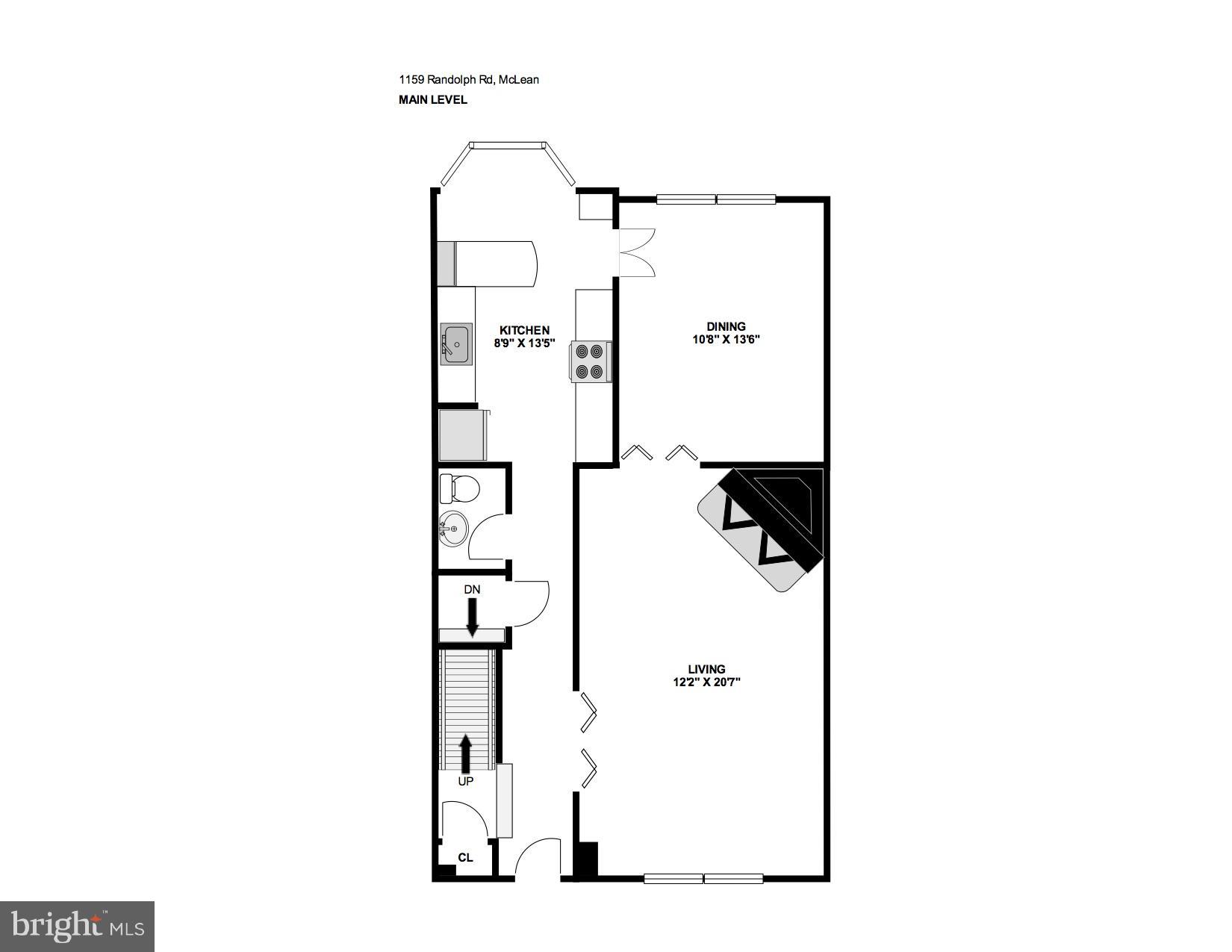 1159 Randolph Road McLean, VA 22101 - Photo 29 of 30 Floorplan