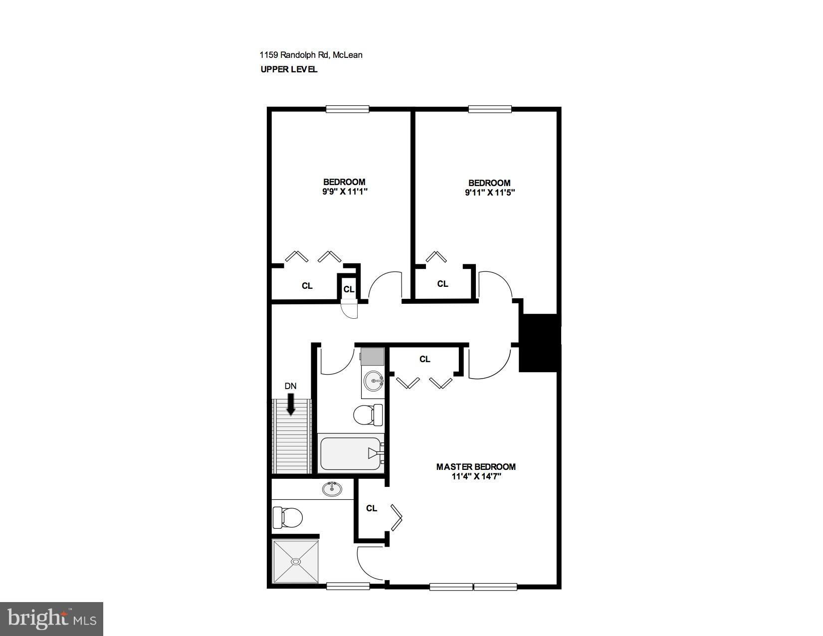 1159 Randolph Road McLean, VA 22101 - Photo 30 of 30 Floorplan