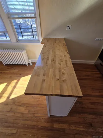 a view of wooden floor