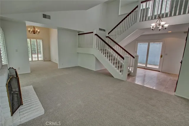 a view of an front door