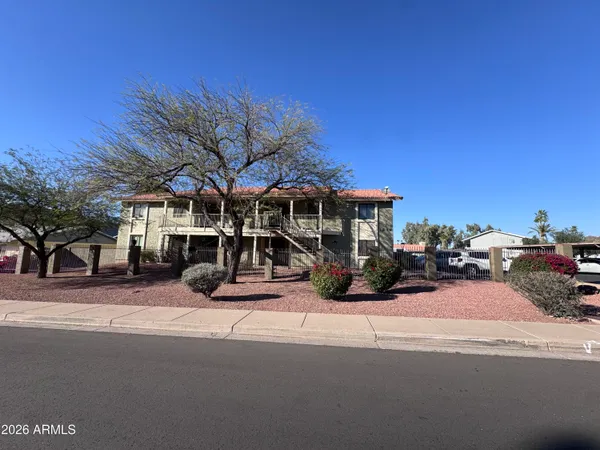 a view of a house with a patio