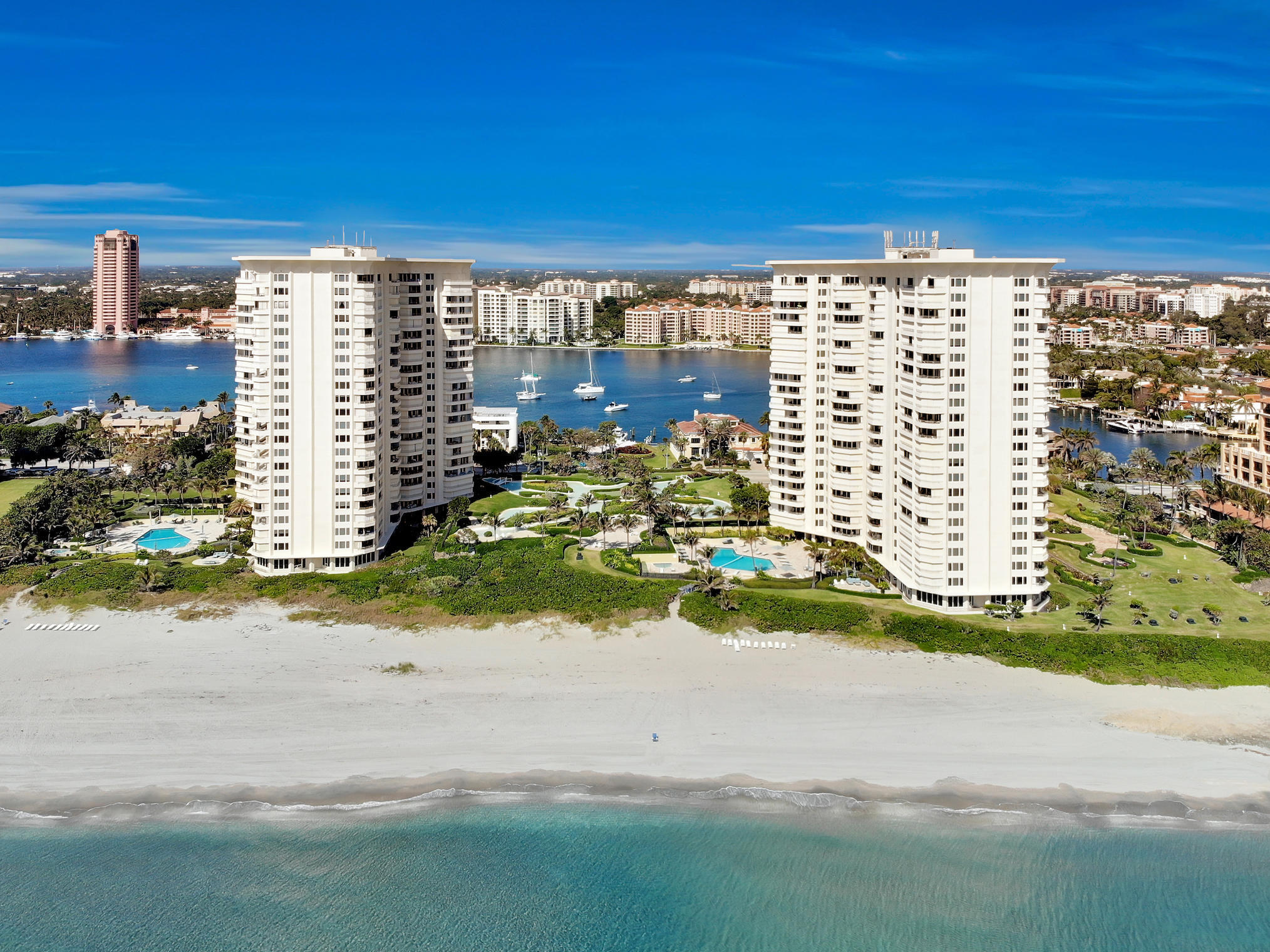 500 South Ocean Boulevard, Unit 309 Boca Raton, FL 33432 - Photo 61 of 61 Chalfonte Aerial View from the Ocean