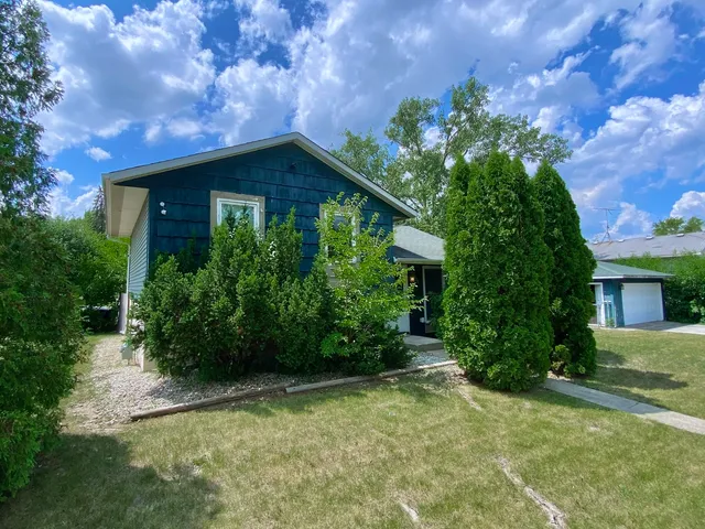 a house with a tree in the background