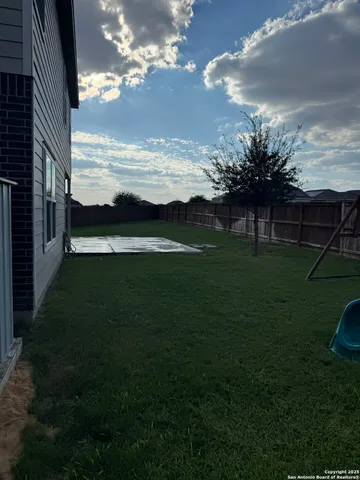 a view of building with outdoor space