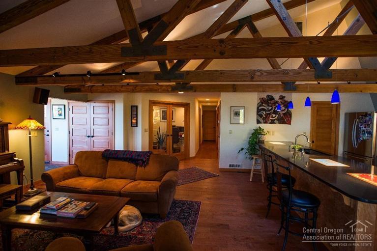 63333 Old Deschutes Road Bend, OR 97701 - Photo 6 of 25 Family room and kitchen