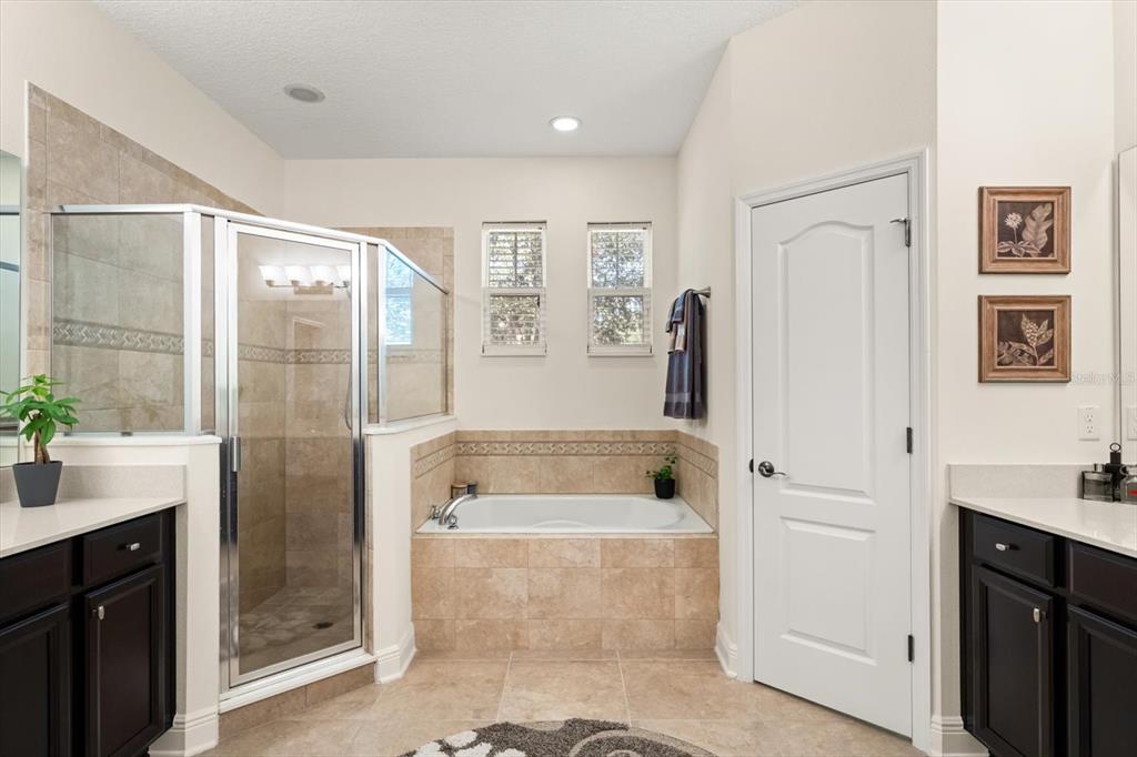 2709 Tree Meadow Loop Apopka, FL 32712 - Photo 11 of 31 a spacious bathroom with a tub shower and sink