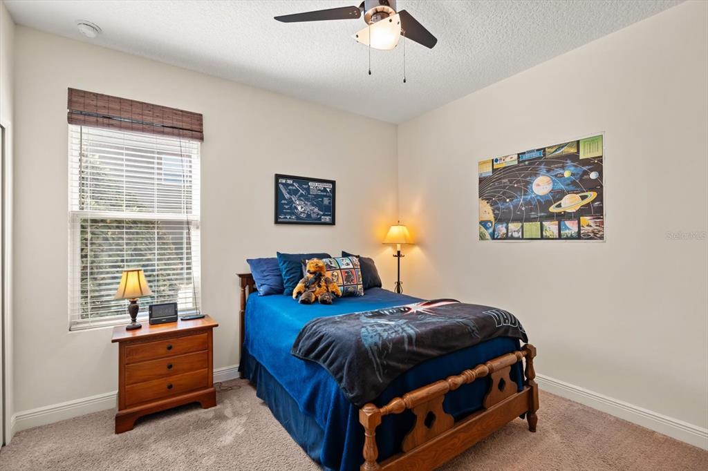 2709 Tree Meadow Loop Apopka, FL 32712 - Photo 15 of 31 a bedroom with a bed and a window