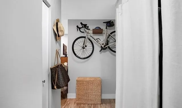 a picture of a bathroom with a sink and a mirror