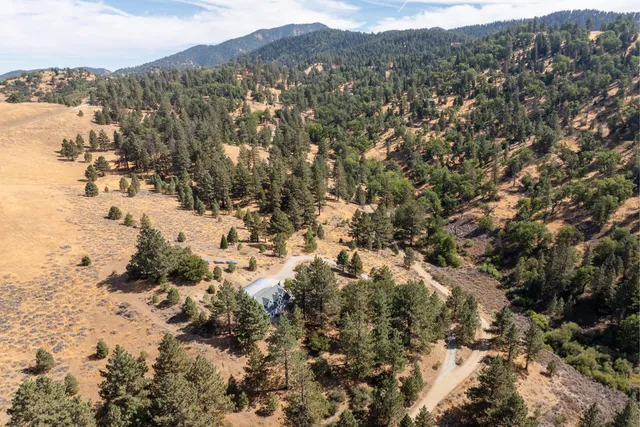 a view of a snow on a field